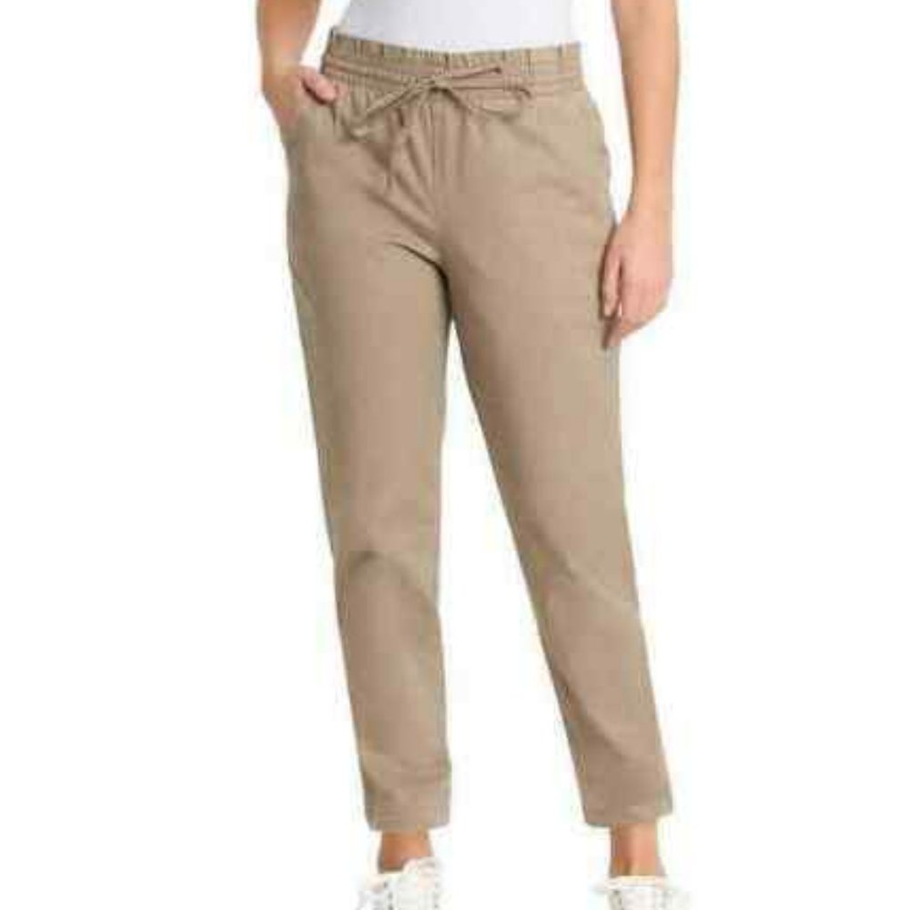 Gloria Vanderbilt Ladies' Pull-on Chino Pant - Hazelnut*
